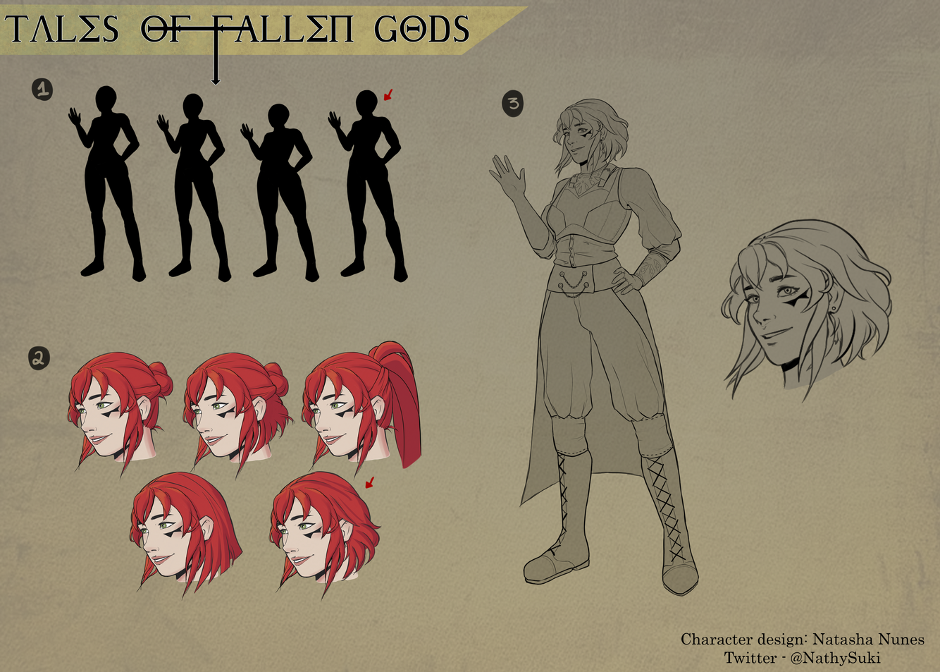 Kalaya character design explorations